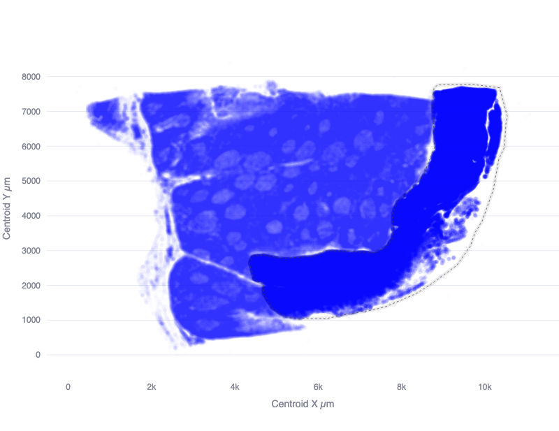 Spatial Region Selection